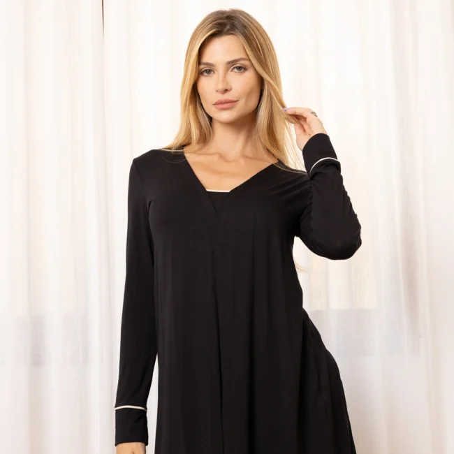Pijama Maitê - Preto(19)